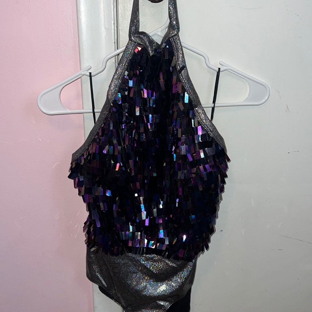 Sequin body suit